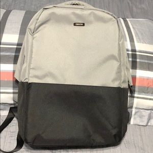 Black and grey backpack (sold in another app)